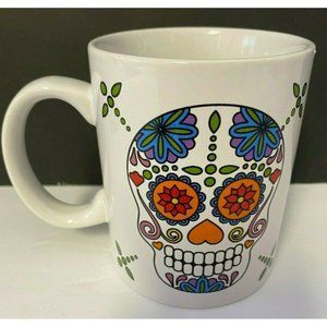 Day of the Dead Halloween Mexican Coffee Tea Mug Colorful Unique Fun Excellent